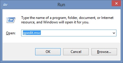 Windows 8 Run Box